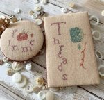 (image for) Heirloom Tomatoes Needlework Needle Keep & Scissor Fob